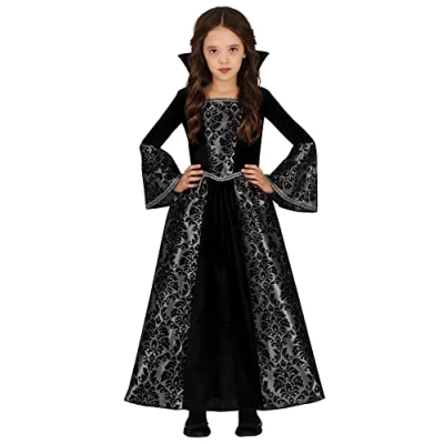 Afbeelding van Fiestas Guirca Silver vampire meisjes (3 4 jaar) Halloween kostuum voor kinderen