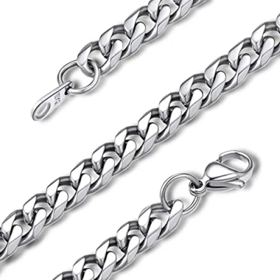 Afbeelding van GoldChic Jewelry 3 mm roestvrij stalen ketting voor de mens, 18 &#039;&#039; 22 26 28 30 inch