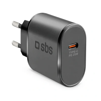 Afbeelding van SBS TETR1CPD25 oplader voor mobiele apparatuur Smartphone, Tablet Zwart AC Binnen