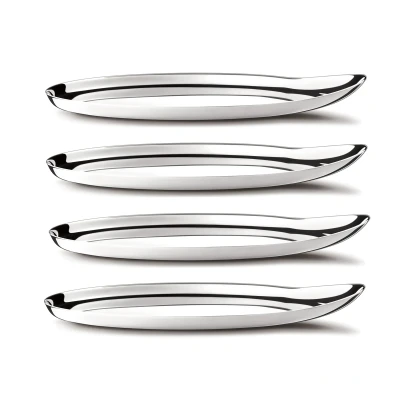 Afbeelding van Onderzetters Georg Jensen Wijn &amp; Bar RVS Glanzend (4 delig)