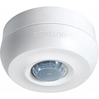 Afbeelding van Esylux plafondbewegingsmelder 360 graden opbouw bereik circa 8 meter op afstand bedienbaar eb10430466