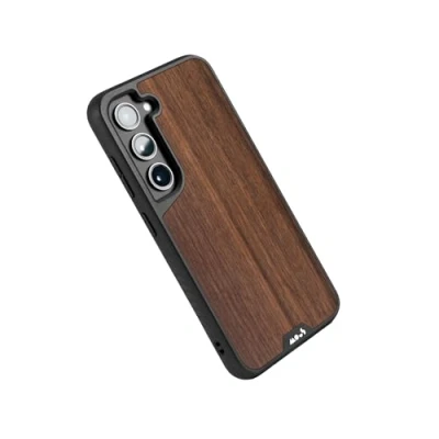 Afbeelding van Mous Case voor Samsung Galaxy S23 Walnoot Limitless 5.0 Compatibel met MagSafe Hoesje Schokbestendig