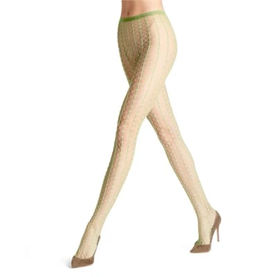 Afbeelding van Falke Paradise NET Sheer Panty, Dames, Maat: M/L, Lemon