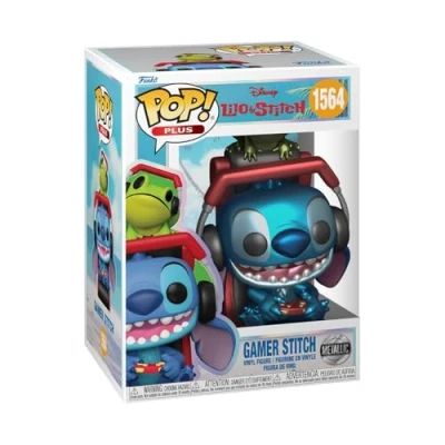 Afbeelding van Funko Pop! Plus: Lilo &amp; Stitch Gamer (Metallic)