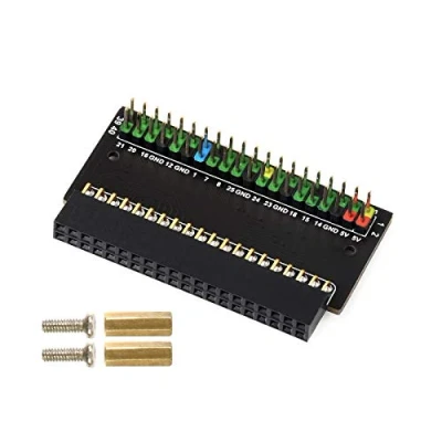 Afbeelding van for Raspberry Pi 400 GPIO Header Adapter 40 PIN Color Coded Expansion Board,Easy