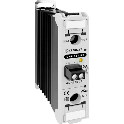 Afbeelding van Crouzet Halfgeleiderrelais GNR30DCZH 30 A Schakelspanning (max.): 660 V/AC Schakelend bij overbelasting 1 stuk(s)