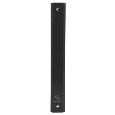 Afbeelding van Exacompta A4 Ringmap IDERAMA 4 ringen 30mm Zwart per 2 stuks