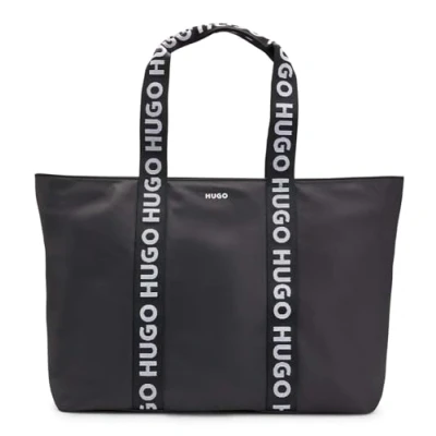 Afbeelding van HUGO Bel Tote, dameshandtas, Zwart, eenheidsmaat, One Size