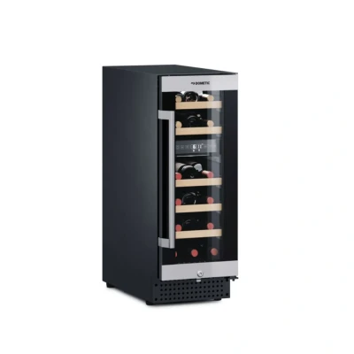Afbeelding van Dometic Wijnkoelkast C18B 2 Zones RVS / Zwart