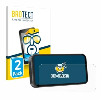 Afbeelding van BROTECT Screenprotector voor Carpuride W603D 6.3&quot; Folie Beschermfolie transparant (2 Stuks)