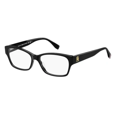 Afbeelding van Tommy Hilfiger Donna TH 2055 807 Montature da vista Acetato Nero Squadrata