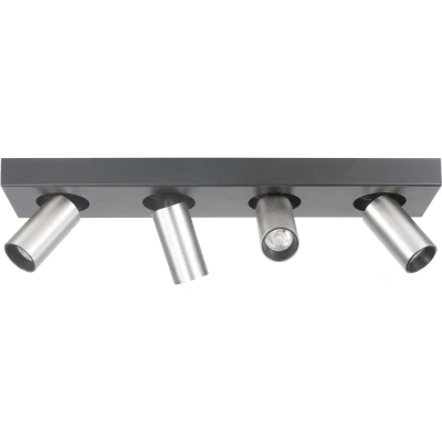 Afbeelding van Highlight SpotEliano 4 lichts zwart met nikkel mat S7483.30