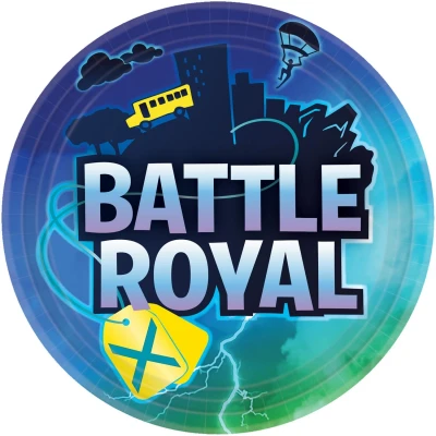 Afbeelding van Fortnite Battle Royal borden 23cm 8 stuks