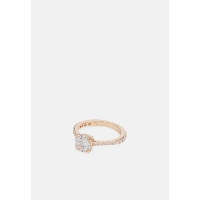 Afbeelding van Swarovski dames Constella Simple ring met kristal in de kleur Roségoud, maat: Maat 58 18,5 mm