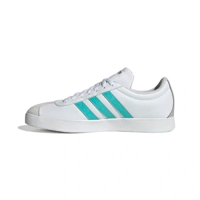 Afbeelding van adidas Uniseks Volwassen MERCEDES AMG PETRONAS FORMULA ONE TEAM VL COURT BASE SHOES, ftwr white/semi mint rush/core black, 39 1/3 EU