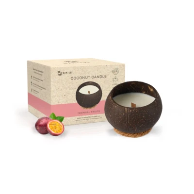 Afbeelding van Kokosnoot Kaars Tropical Fruits / 1 Pack