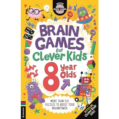 Afbeelding van Brain Games for Clever Kids® 8 Year Olds: More than 100 puzzles to boost your brainpower