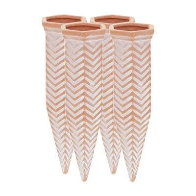 Afbeelding van Relaxdays waterdruppelaar, set van 4, voor petflessen 1,5 l, druppelsysteem kamerplanten &amp; balkonbakken, terracotta