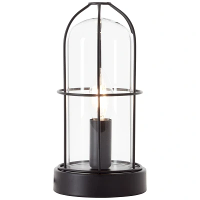 Afbeelding van Brilliant Storm 93686/06 Tafellamp E14 Zwart