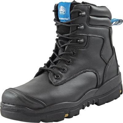 Afbeelding van Bata Helix Longreach Black Zip Werkschoen Hoog S3 Maat 43