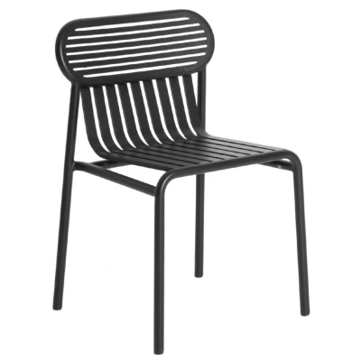 Afbeelding van Petite Friture Week end tuinstoel zwart