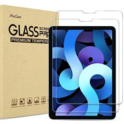 Afbeelding van ProCase 2 Stuks Screen Protector voor iPad Air 4 10.9 inch 2020, Tempered Gehard Glas Schermbeschermer Beschermglas Beschermfolie Helder