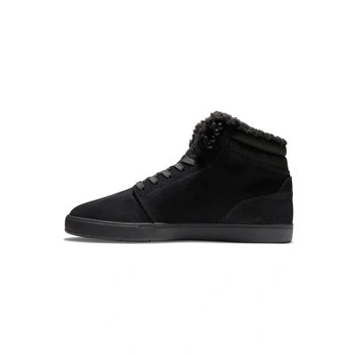 Afbeelding van DC Shoes Crisis Sneakers hoog, Maat: 46.5, Black Leer