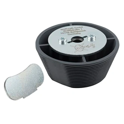 Afbeelding van wolfcraft Hulpstuk voor het vergroten van gaten met een gatenzaag, Ø 54 70 mm I 5952000 Gatenzaaggeleiding om bestaande gelijkmatig en gecentreerd te