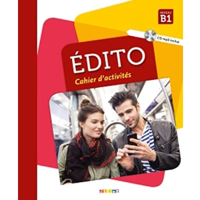 Afbeelding van Édito B1, 2. Édition. Cahier d&#039;exercices + CD MP3: d&#039;activités MP3