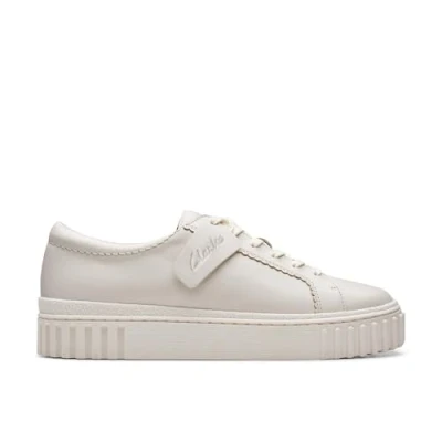 Afbeelding van Clarks Veterschoenen Mayhill Walk , sneaker, plateausneaker met modieuze loopzool