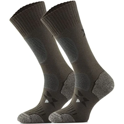 Afbeelding van Comodo Wandelsokken Alpacawol STAL Khaki 43 46