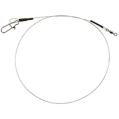 Afbeelding van Fox Rage Strike Point 19 Strand Leader 16kg/35lb 50cm (2 stuks) Roofvis onderlijnen