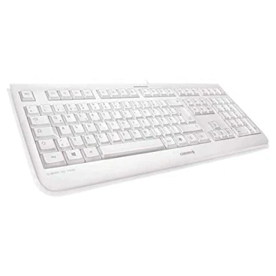 Afbeelding van Cherry Toetsenbord Jk 1068Es 0 Wit Grijs Qwerty Spaans