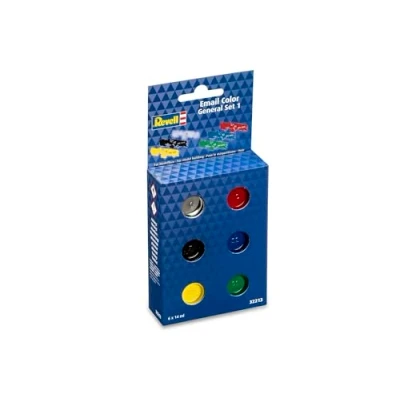 Afbeelding van Revell 32213 Verfkleuren Basisset Glanzend 6x14ml Enamel set Verf