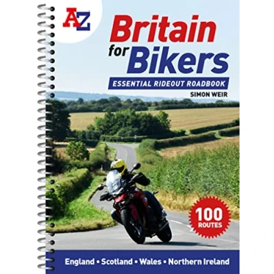 Afbeelding van A Z BRITAIN FOR BIKERS: 100 scenic routes around the UK: UK