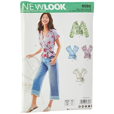 Afbeelding van New look naaipatroon, Papier, Wit, Multi kleuren