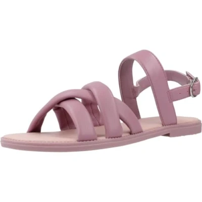 Afbeelding van Geox J Karly Girl Sandaal, Dk Rose, 32 EU, Rose., EU