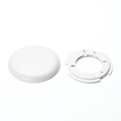 Afbeelding van ORION LIGHTSTYLE Extra platte afdekking verdeeldoos, pvc, baldakijn, afsluiting voor plafonddoos, in wit