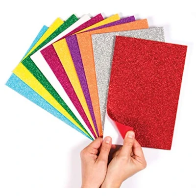 Afbeelding van Baker ross schuim glitter zelfklevend (10 stuks)