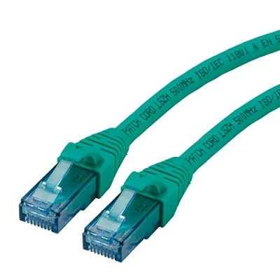 Afbeelding van Netwerkkabel Cat6a U/UTP 5 meter (100% koper, LSZH, Groen)
