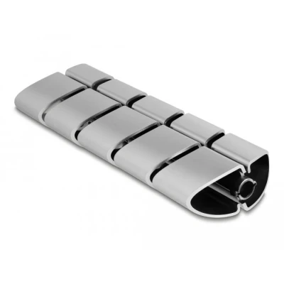Afbeelding van Delock Befestigungselement für Kabelkanal 75 x 45 mm 5 Stück silber