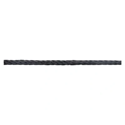 Afbeelding van High strength uhmwpe lijn gecoat zwart 6mm 50m