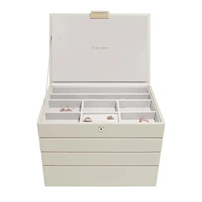 Afbeelding van Stackers Havermout Classic Medium Sieradendoos, Set van 4