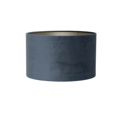 Afbeelding van Light &amp; Living Lampenkap VELOURS 40x40x30 Blauw