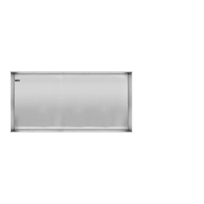 Afbeelding van LoooX Colour Box inbouwnis 60x30x10cm Geborsteld RVS