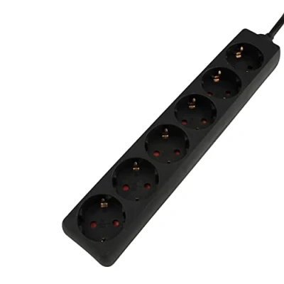 Afbeelding van UNITEC TSD 6 voudig 1,4m KiSi bruin, 250 V