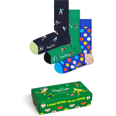 Afbeelding van Happy Socks sports giftbox 3P multi 36 40