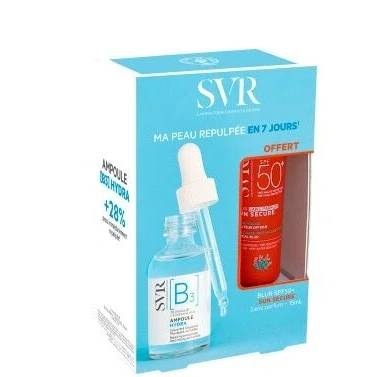 Afbeelding van SVR [A] [B3] [C] Serum Ampoule B + Sun Secure Blur Set 45ml
