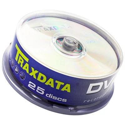 Afbeelding van DVD+R 4,7 GB TRAXDATA 16x Cakebox 25 stuks