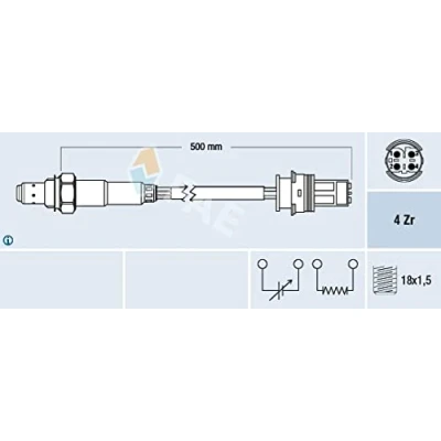 Afbeelding van Fae Lambda sonde 77504